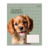 Зошит уч. "1B" 12арк.// /768778/ "Puppy friends" (25/500)