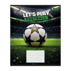 Зошит уч. "1В" 18арк.# /768750/ "Let's play football" (25/400)