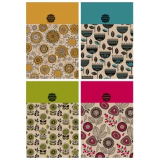 Блокнот 165*238 80арк. "Mandarin" КРАФТ тв.обкл. == диз.1885-1888  (1/24)