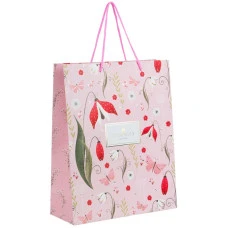 Пакет подарунковий паперовий "Axent" /8502-34-A-TR/ 26х32см, Turnowsky, Secret Garden 1 (5)