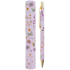 Ручка кулькова автомат "Axent" /AB1107-02-2-A-TR/ Turnowsky, Morning Dew, синя (1/6/48)