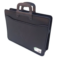 Папка-портфель на блиск. "JO" /2200/НВ415/НВ421/ "Elegant" 3від. 36*28*9см, пластикові ручки (1/30/120)