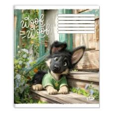 Зошит уч. "Бріск" 12арк.# /ТВ-107/ №2651 Мiй улюбленець (25/500)