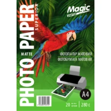 Фотопапір "Magic"  A4 матовий  280 г (20 арк. ) Superior /8150/