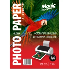 Фотопапір "Magic"  A4 глянц  135 г (100 арк. ) Superior /3514/