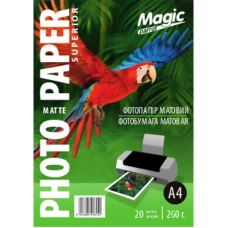 Фотопапір "Magic"  A4 глянець 260 г (20 арк. ) Superior /6026/