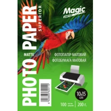Фотопапір "Magic"  10х15 матовий  200 г (100 арк. ) Superior /0110/