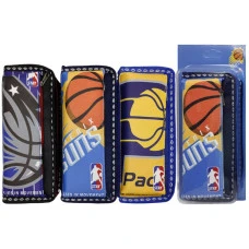 Пенал-косметичка /4456/ 2змійки "М'яч" уп. PVC мікс (1/36)