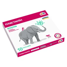Пластилін "ГАММА'UA" 10 кол. /200311/ 160 г (1/24)