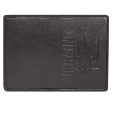 Обкладинка ID Паспорт "4PROFI" /53828/527/ екошкіра Ukraine Тризуб тиснення (Ріо темний нікель) (1/25)