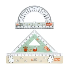 Набір лінійок "Yes" /370726/ (3 предмети) "Miffy", лінійка 15 см (1/25/400)