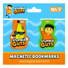Закладка-магніт "YES" /708747/ "Stumble Guys Heroes", 2шт (1/10/50) Закладка-магніт "YES" /708747/ "Stumble Guys Heroes", 2шт (1/10/50)