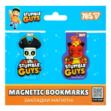 Закладка-магніт "YES" /708746/ "Stumble Guys", 2шт (1/10/50) Закладка-магніт "YES" /708746/ "Stumble Guys", 2шт (1/10/50)