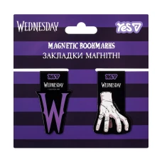 Закладка-магніт "YES" /708819/ "Wednesday Thing ", висікання, 2 шт (1/10/50) Закладка-магніт "YES" /708819/ "Wednesday Thing ", висікання, 2 шт (1/10/50)