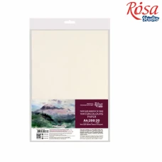 Папір для АКВАРЕЛІ А4/20арк. "ROSA Studio" /16921006/ (21х29,7см) 200 г/м2, дрібне зерно (1/20)
