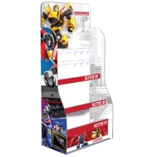 Дисплей для канцтоваров "Kite" /73678/ картонный Transformers 2025, 168х63х35 см