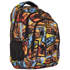 Рюкзак "CLASS" /2524C/  SchoolTip 3 відділення, 40х28х18см, "Cars"