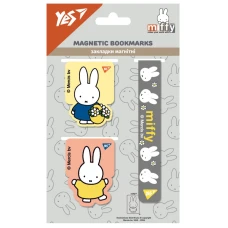Закладка-магнит "YES" /708356/ "Miffy", 3 шт (1/10/50)