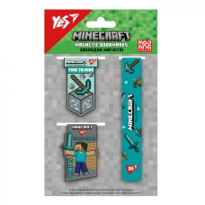 Закладка-магнит "YES" /708346/ "Minecraft", 3 шт (1/10/50)