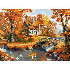 Картина за номерами "Ідейка" /KHO6356/ "Ранковий затишок" 30*40см