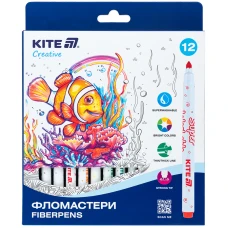 Фломастери "Kite" 12 кол. /K-1152/ Creative Superwashable (1/12)