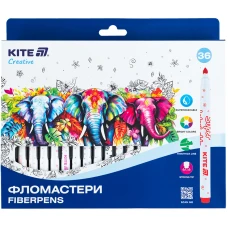 Фломастери "Kite" 36 кол. /K-1154/ Creative Superwashable (1/6)