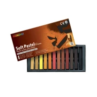 Пастель суха проф. м'яка "Mungyo" /MP-12E/ 12 кол."Soft Pastel" ЗЕМЛЯ, квадр./019/ (1/12)
