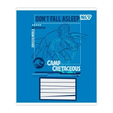 Тетрадь уч. "YES" 18л.# /768814/ "Jurassic World.Camp cretaceous" (25/400)