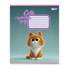 Зошит уч. "YES" 18арк.== /768899/ "Cute vibes only" (25/400)