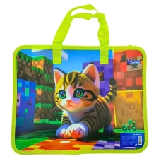 Папка-портфель 26*32см "JO" /S2025_05/ "Котик" (1/12/120)