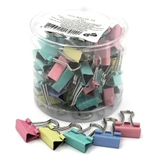 Біндер "JO" /DSCN5235-15/ 15 мм "Кольорові"  (60/720)