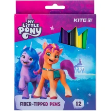 Фломастери "Kite" 12 кол. /LP24-447/ "My Little Pony" (1/24/192)