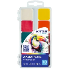Акварель "Kite" 10 кол. /K-060/ Classic (67719) (1/15)
