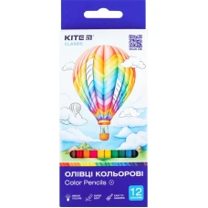 Олівці кольорові "Kite" 12 кол. /K-051/ Classic (67645) (1/12)