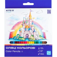 Олівці кольорові "Kite" 24 кол. /K-055/ Classic (67648) (1/6)