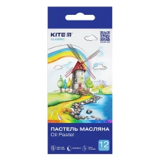 Пастель масляна "Kite" /K-071/ 12 кольорів Classic (67638) (1/12)
