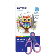 Ножиці  дитячі "Kite" /K-126-1/ 15см Classic (67694) (1/12)