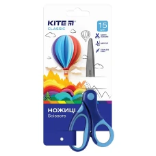 Ножиці  дитячі "Kite" /K-126-2/ 15см Classic (67695) (1/12)