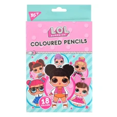 Олівці кольорові "Yes" 18 кол. /290572/ "LOL Sweety" (1/8/160)