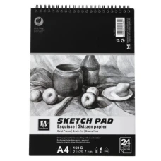 Скетчбук А4/24 "Art Nation" /6001-S/ 160 г/м2 (1/48)