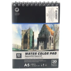 Альбом для акварелі А5/20 "Art Nation" /6006-W/ 200 г/м2 (1/96)