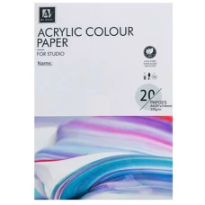 Папір для акрилу А4/20 "Art Nation" /APA425020/ 250 г/м2 (1/24)