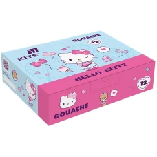Гуаш "Kite" 12 кол. 20 мл /HK25-063/ Hello Kitty (1/12)