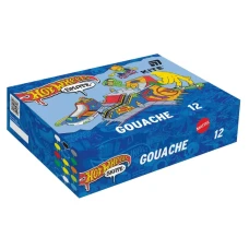 Гуаш "Kite" 12 кол. 20 мл /HW25-063/ Hot Wheels (1/12)