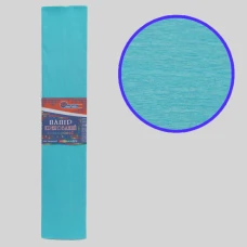 Гофропапір 150%, 95г/м2 JO /KR150-8023/ 50*200см небесний (1/100)