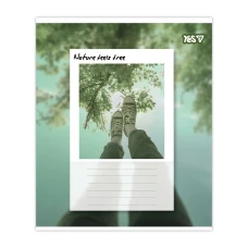 Тетрадь уч. "YES" 36л.== /768847/ "Frame Your Life" (15/240)