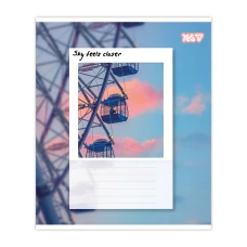 Тетрадь уч. "YES" 48л.== /768849/ "Frame Your Life" (10/200)