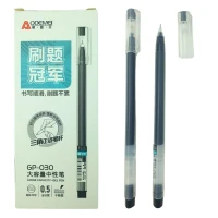 Ручка гелевая "AODEMEI" /GP-030/Bk/ 0,5мм, 1000м, черная (12/144/2880)