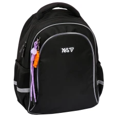 Рюкзак "YES" /550296/ S-115M Just Black 38*27*14см (1/8)
