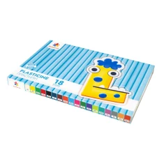 Пластилін "ГАММА'UA" 18 кол. /200318/ 216 г +стек (1/12)